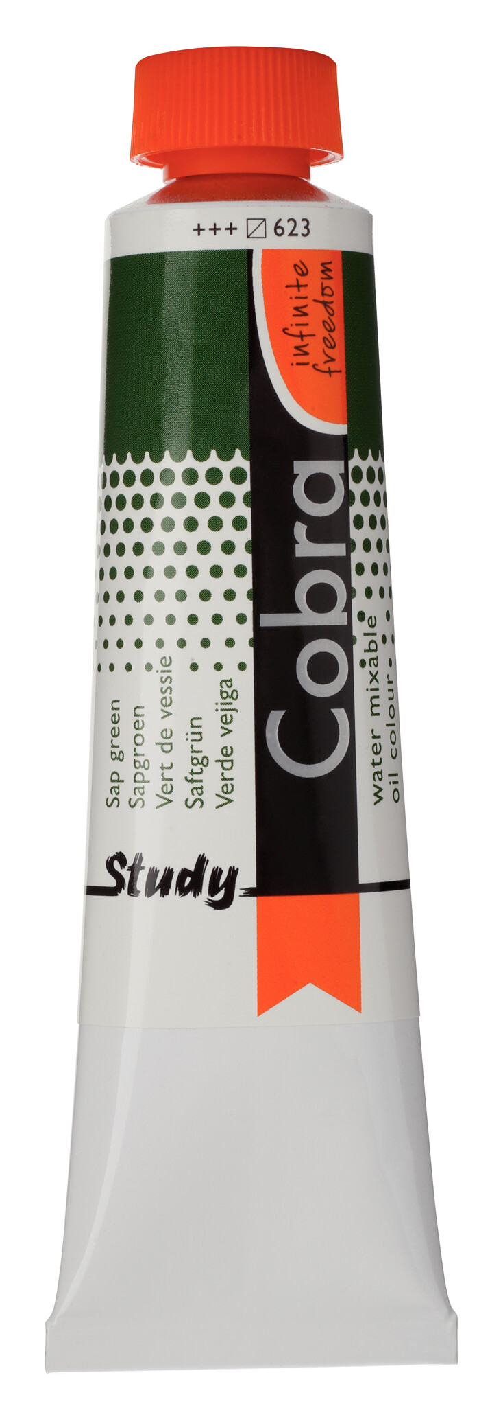 Cobra Study Water Vermengbare Olieverf Tube 40 ml Sapgroen 623
