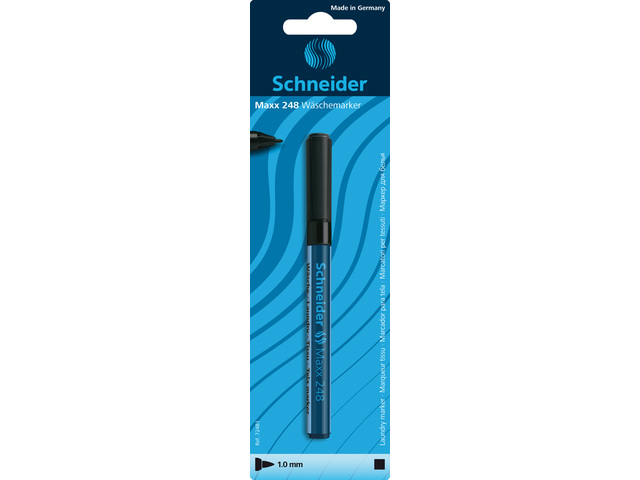 Wasmerkstift Schneider zwart