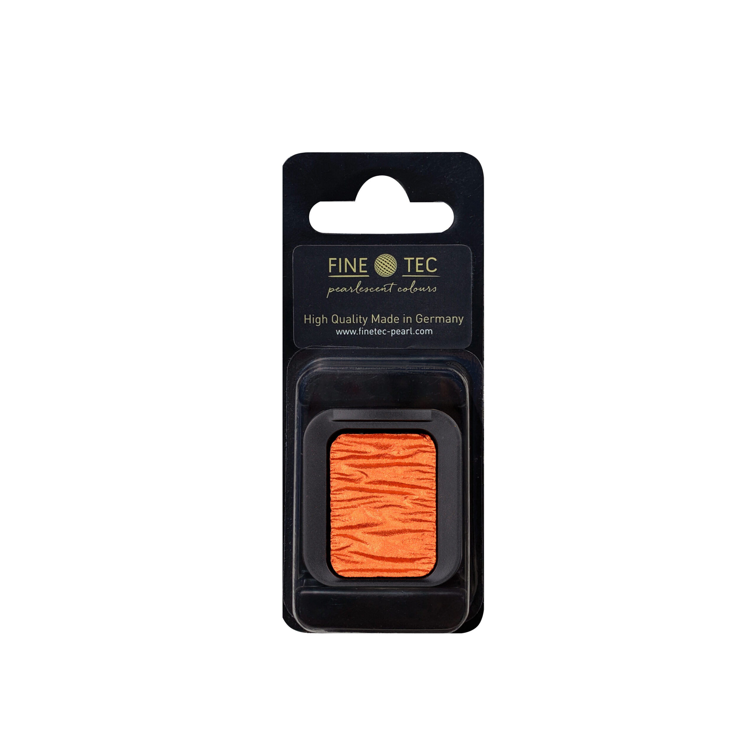FINETEC® Parelmoer aquarelverf napje | Oranje Koper
