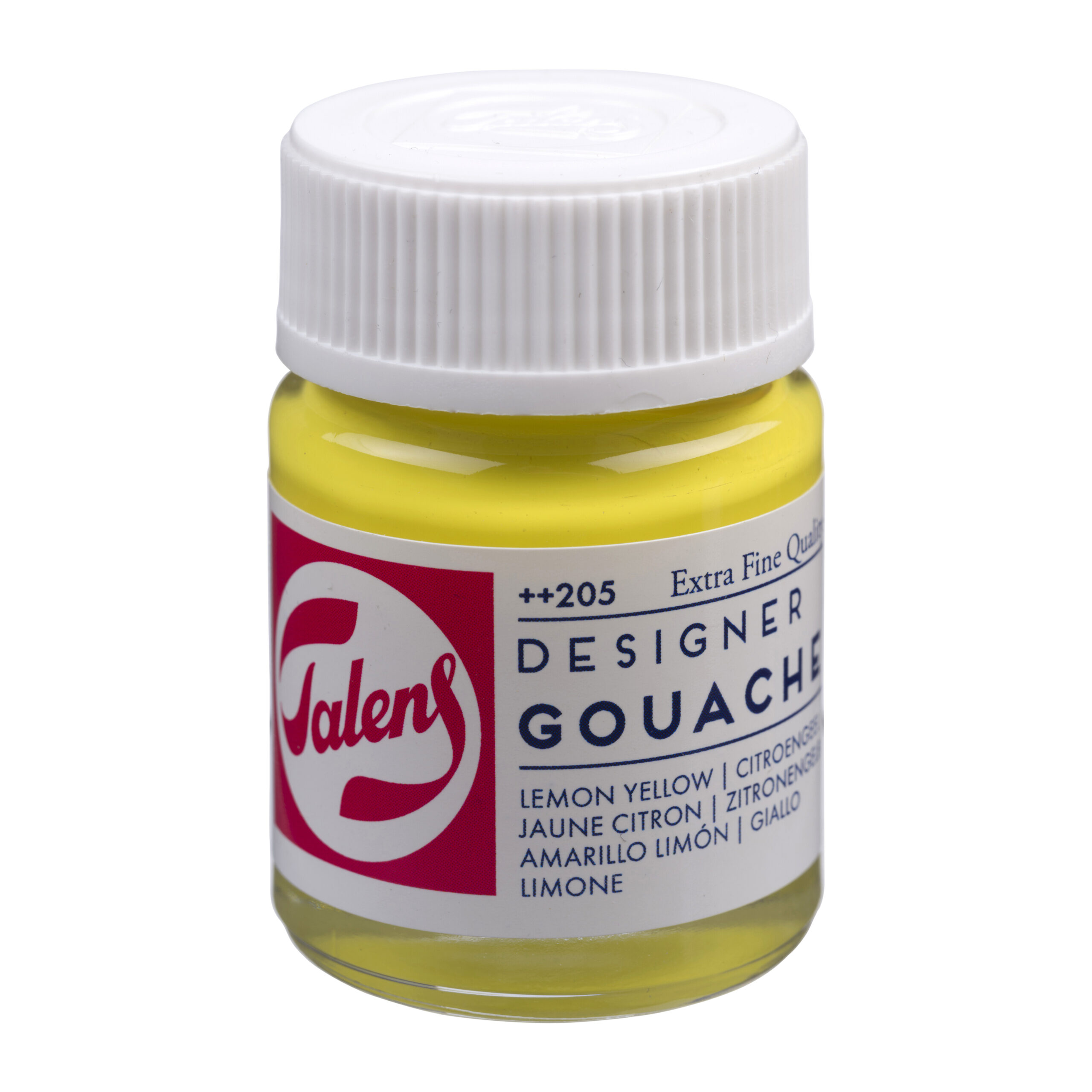 Talens Gouache Extra Fine Quality Fles 16 ml Citroengeel (Primair) 205