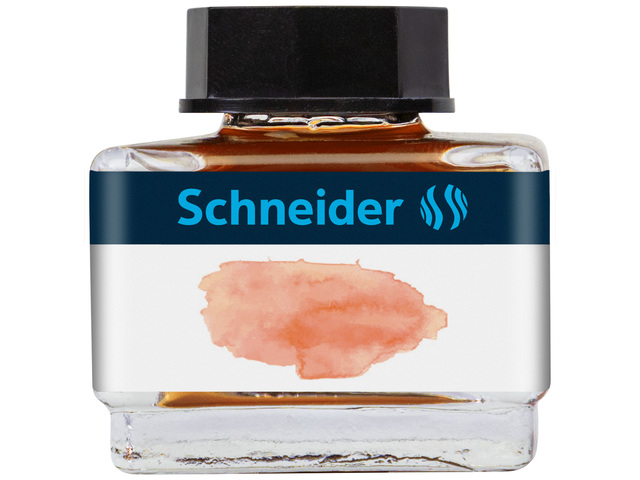 Inktpotje Schneider 15ml pastel Abrikoos voor