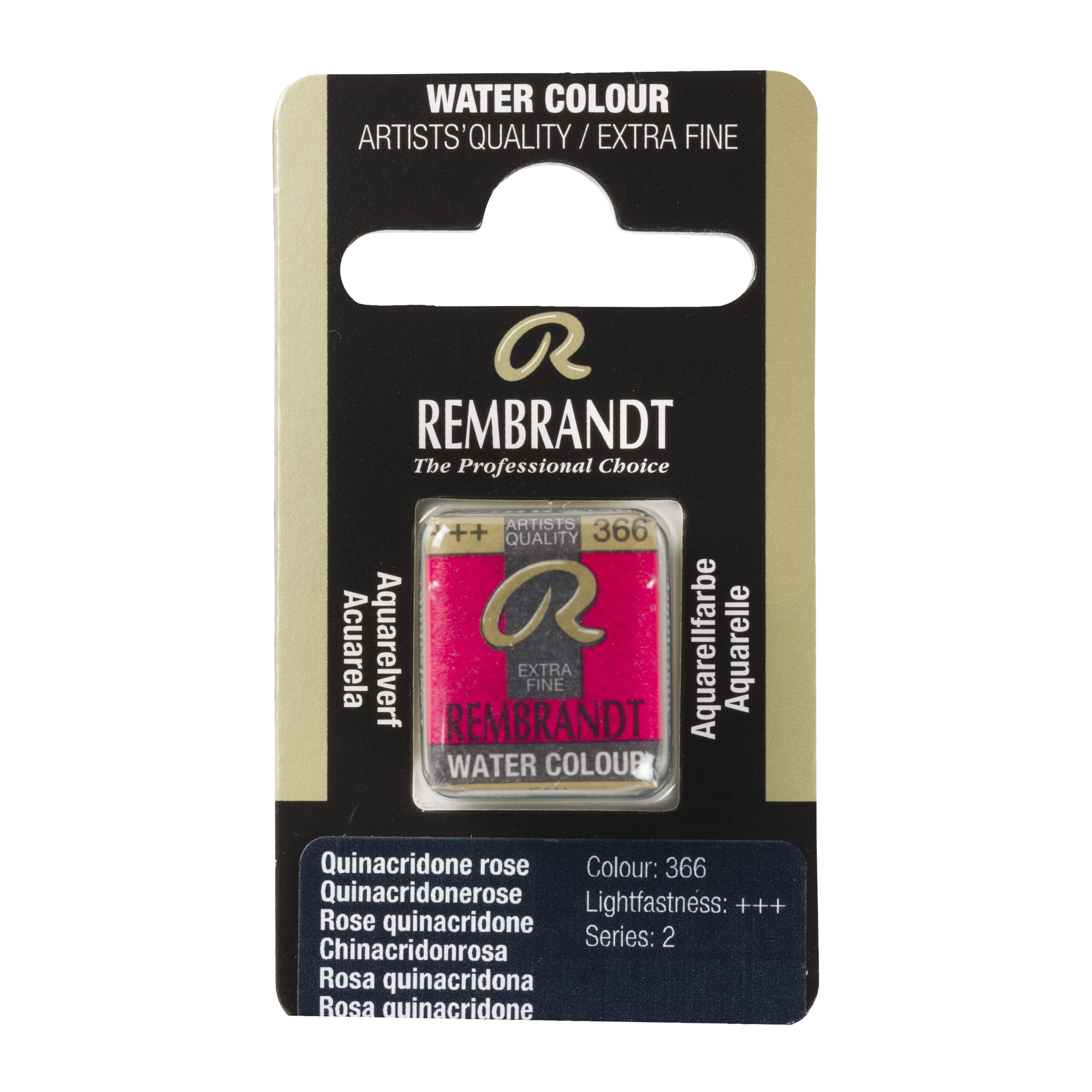Rembrandt Aquarelverf Napje Quinacridoneroze 366