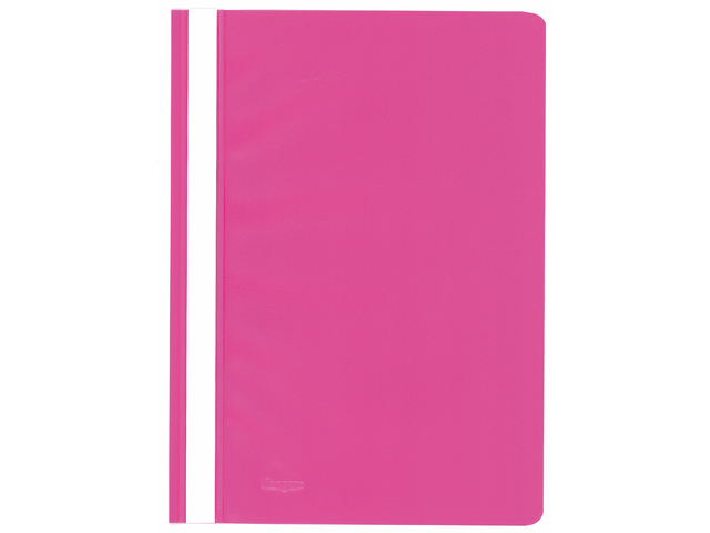 Snelhechtermap Kangaro A4 PP roze krimp a 25 stuks