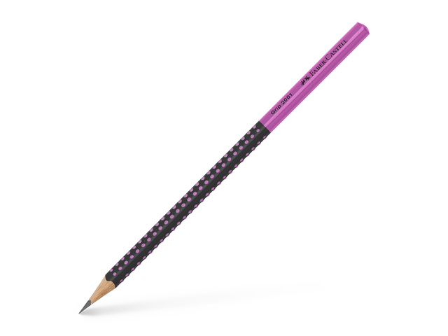 Potlood FC Grip 2001 two- tone zwart/roze