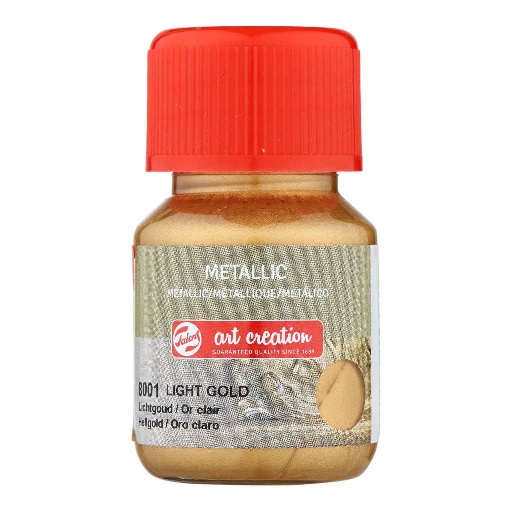 Talens Art Creation Metallic Fles 30 ml Lichtgoud 8001