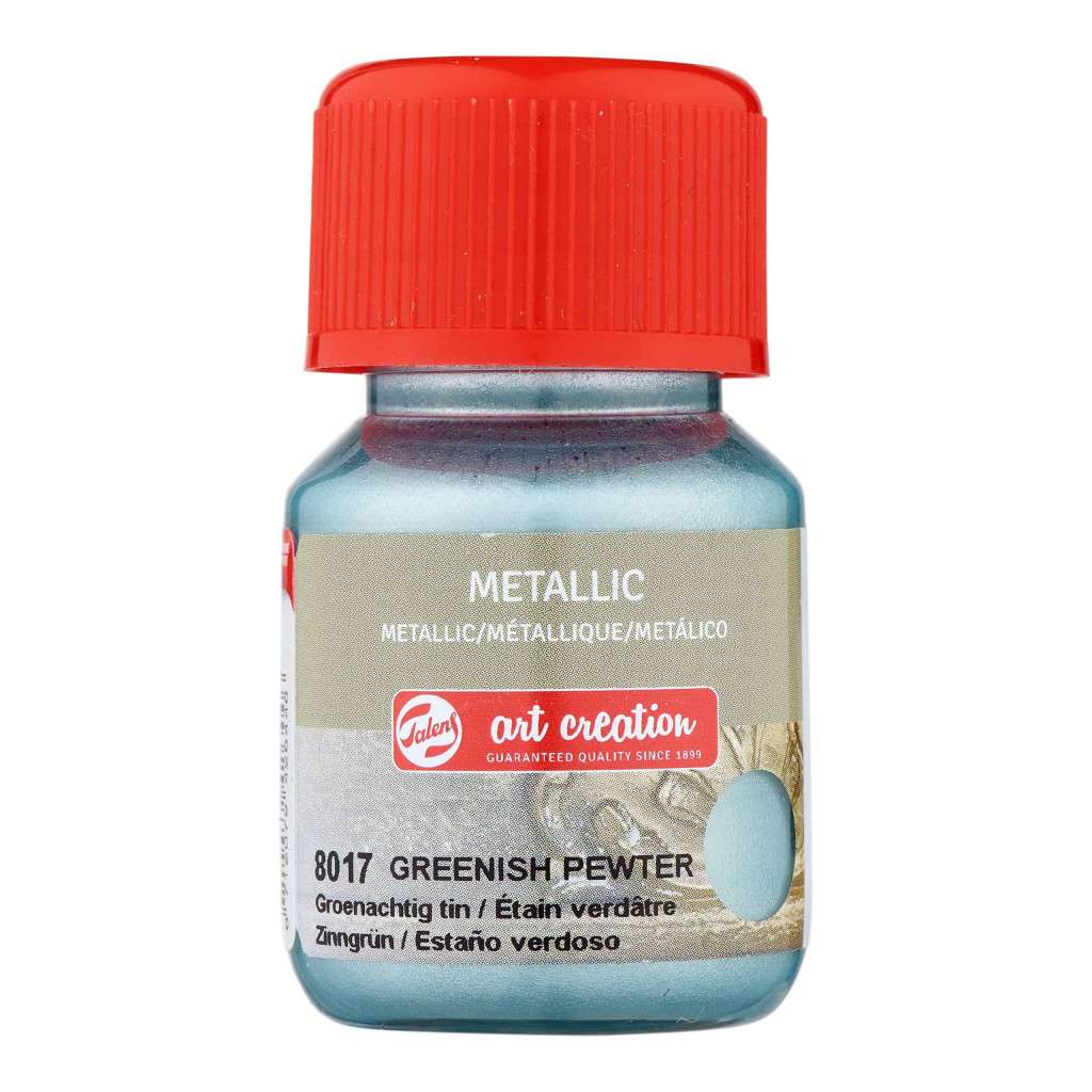 Talens Art Creation Metallic Fles 30 ml Groenachtig Tin 8017