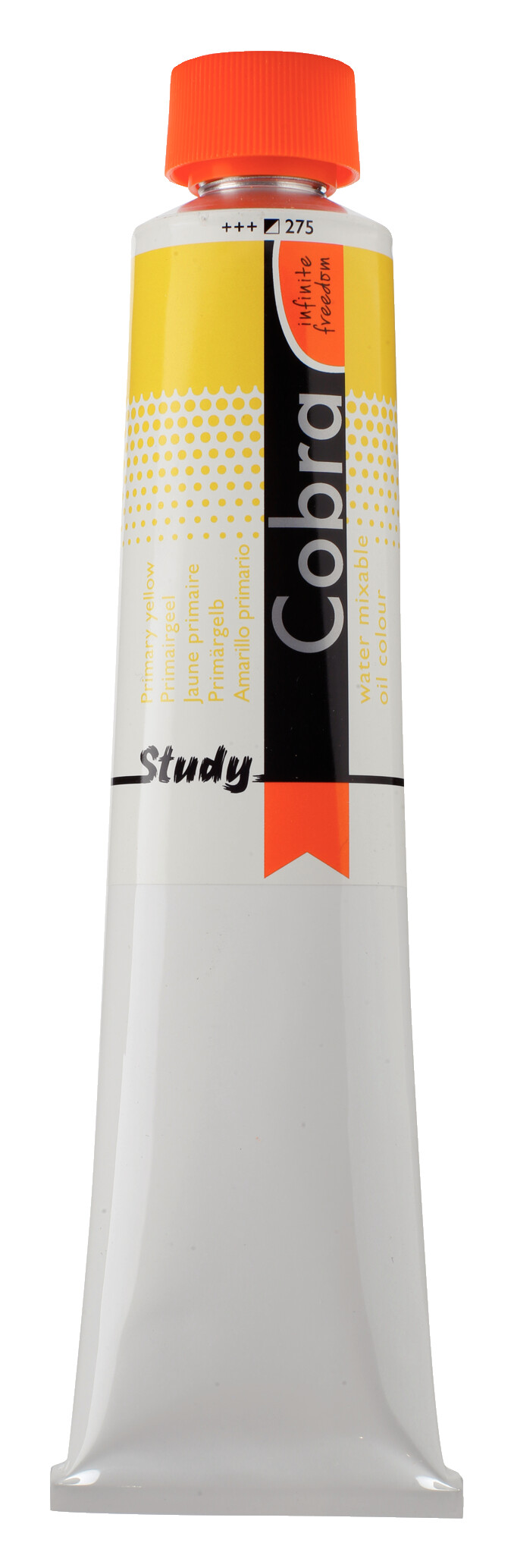 Cobra Study Water Vermengbare Olieverf Tube 200 ml Primairgeel 275