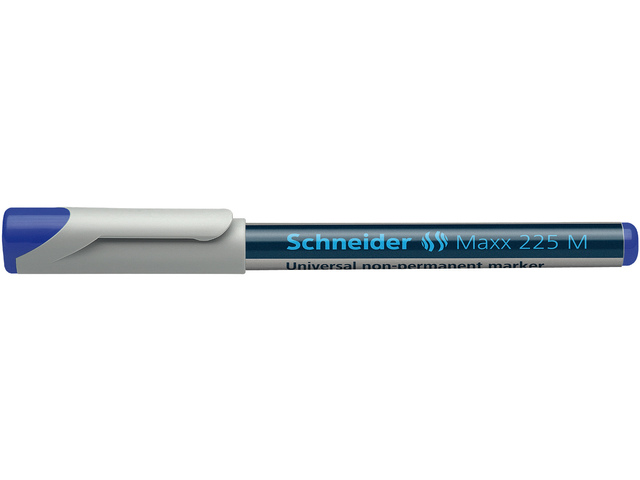 Marker Schneider Maxx 225 M 1,0mm non-permanent blauw
