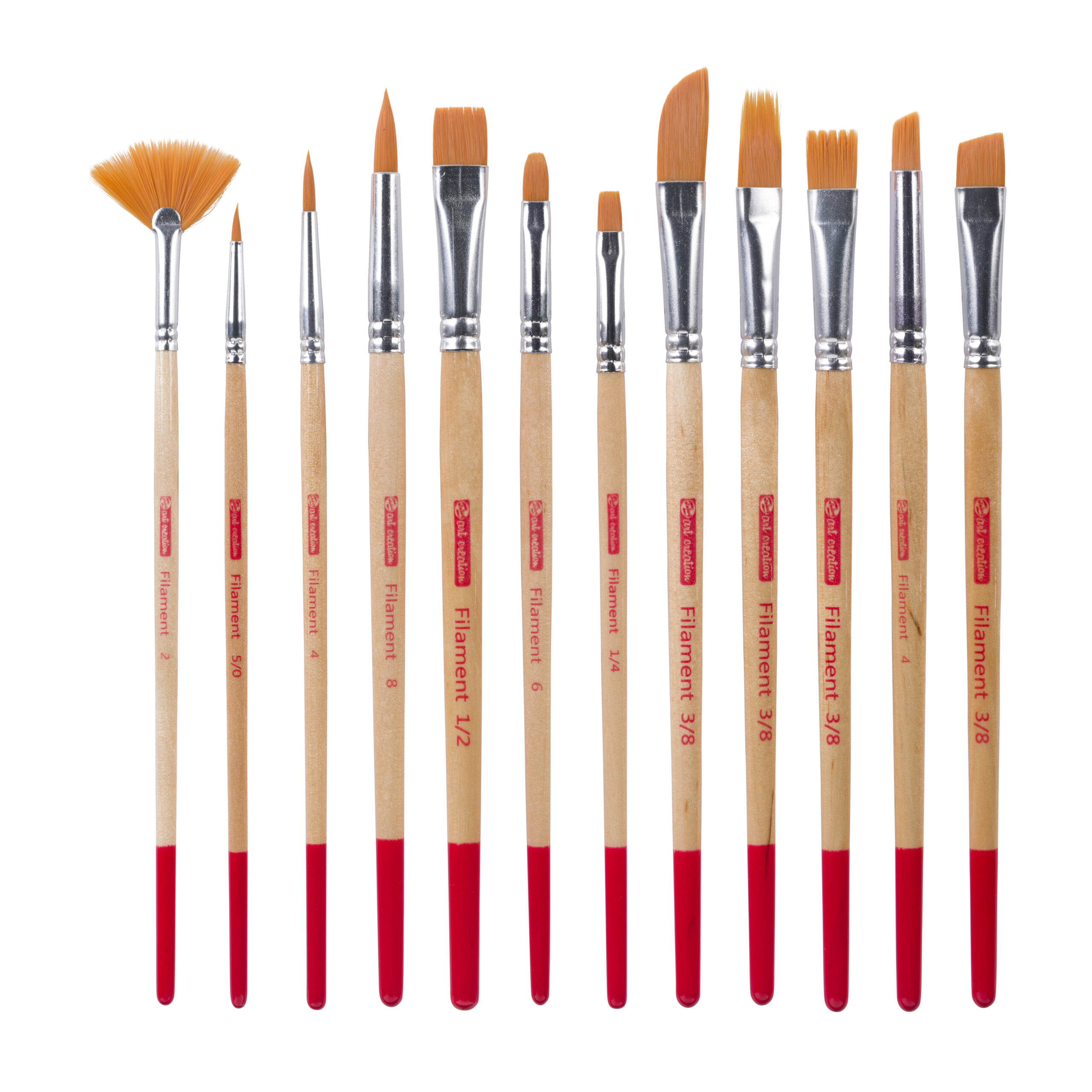 Talens Art Creation Aquarelpenselen set van 12 - polyester