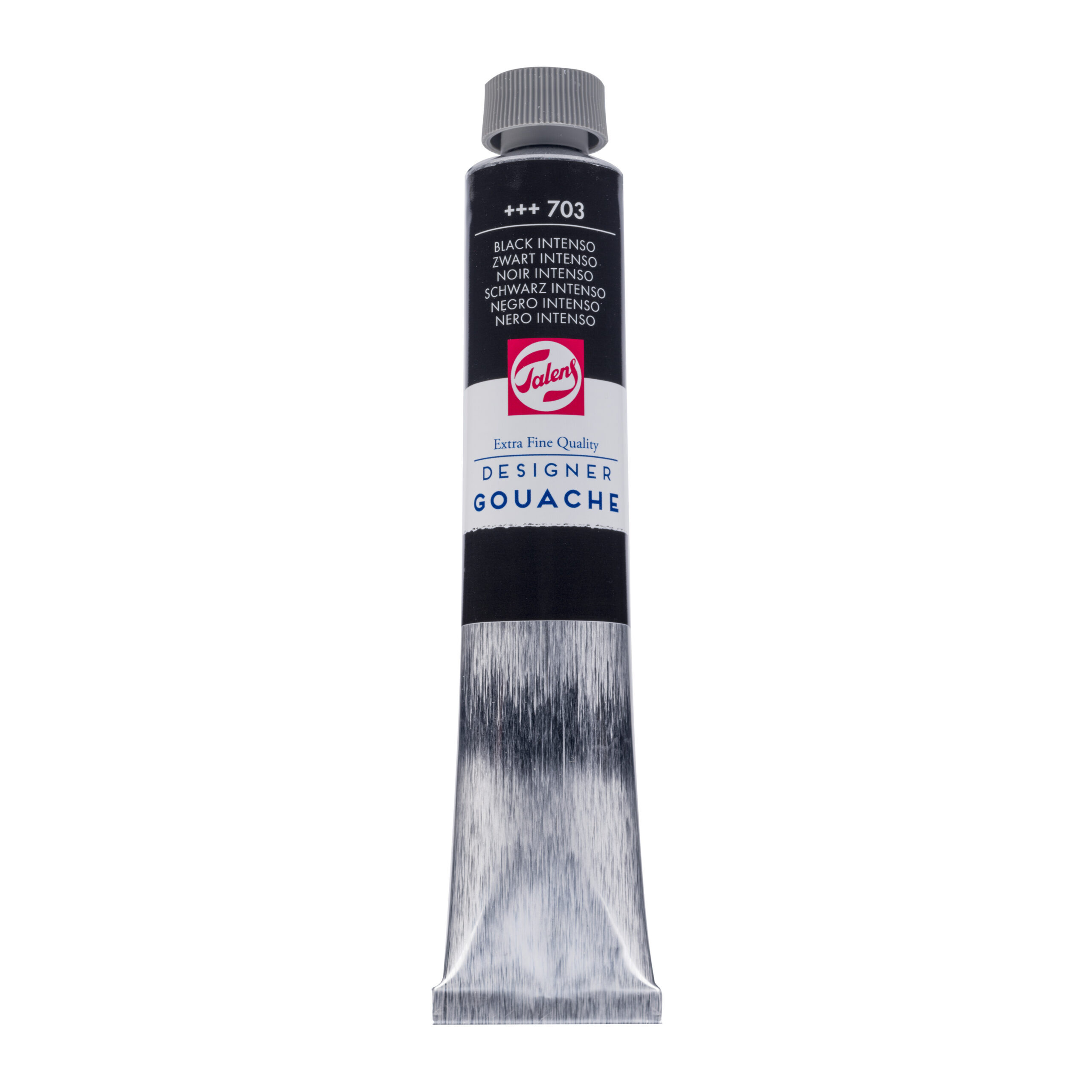 Talens Gouache Extra Fine Quality Tube 60 ml Zwart Intenso 703