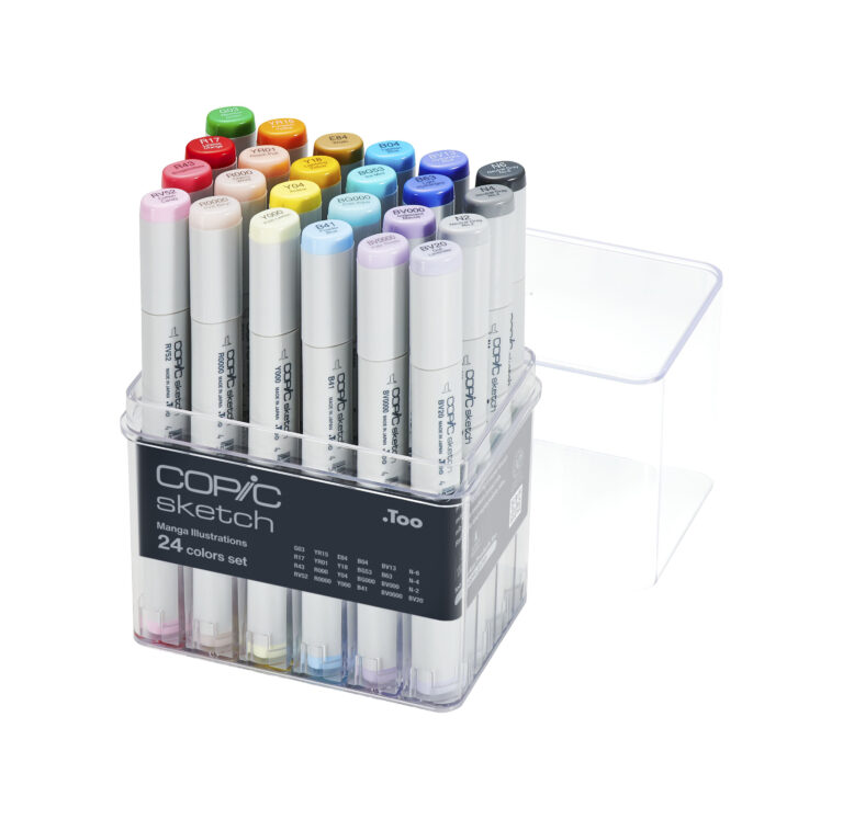 Copic - Sketch Manga Set 24 Markers
