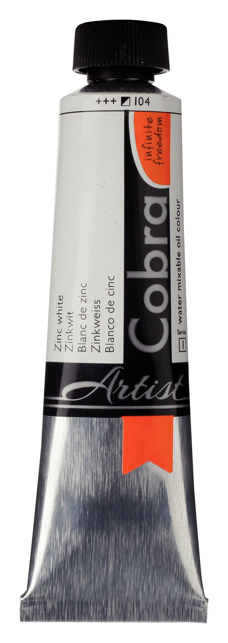 Cobra Artist Water Vermengbare Olieverf Tube 40 ml Zinkwit 104