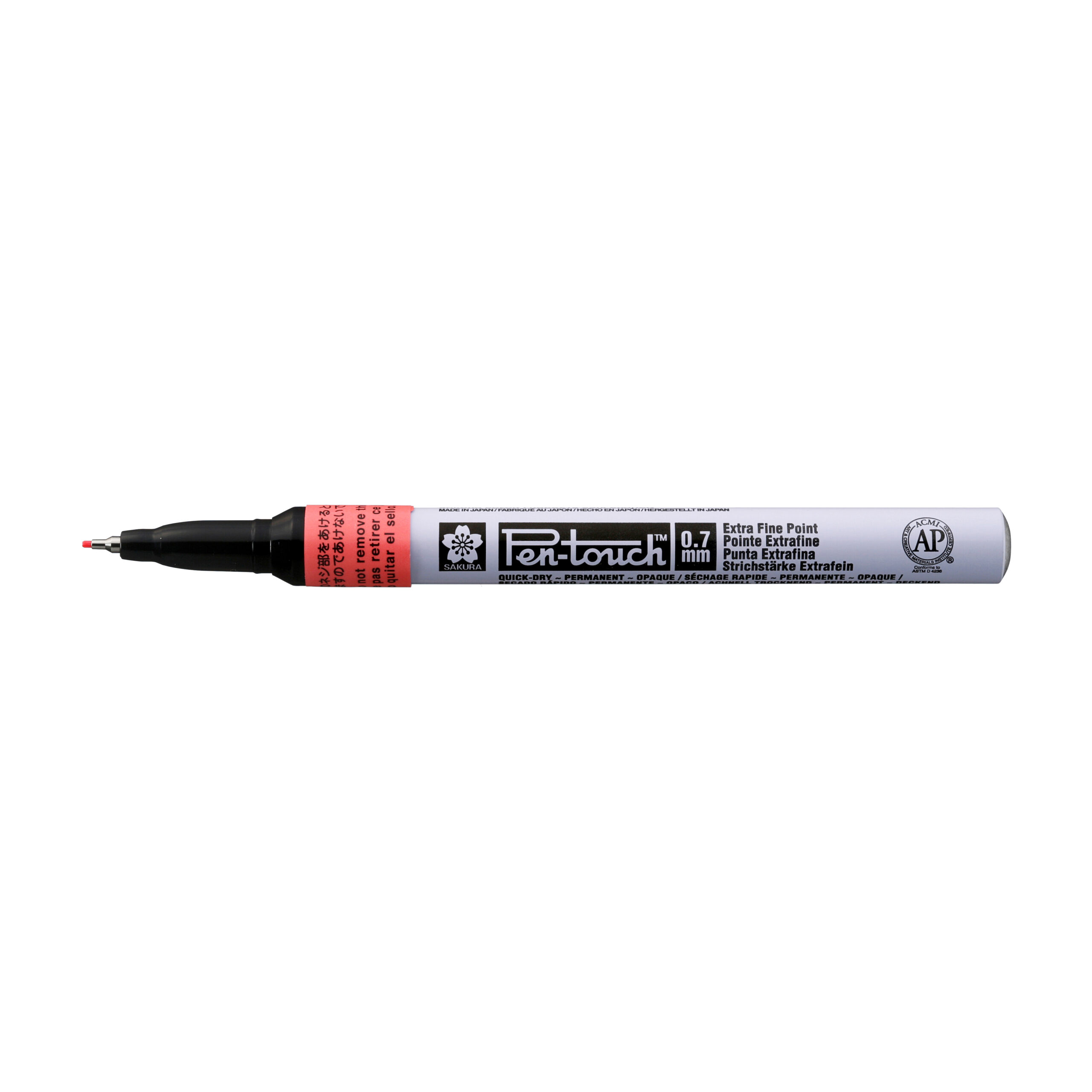 Sakura Pen-Touch Extra Fijn Fluorescerend Rood