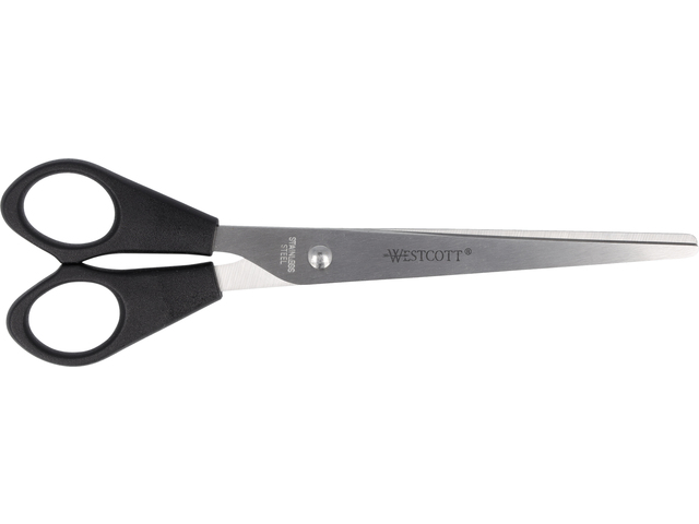 Schaar Westcott Buro RVS 17,1 xm linkshandig kunst. grip