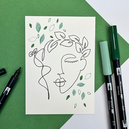 Tombow ABT Dual Brush Pen 12st set - Afbeelding 3