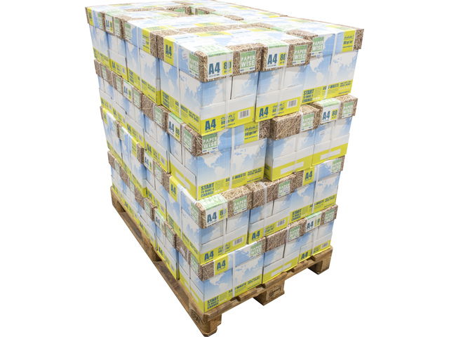 Kopieerpapier PaperWise A4 wit 80 grams pallet a 240 pak