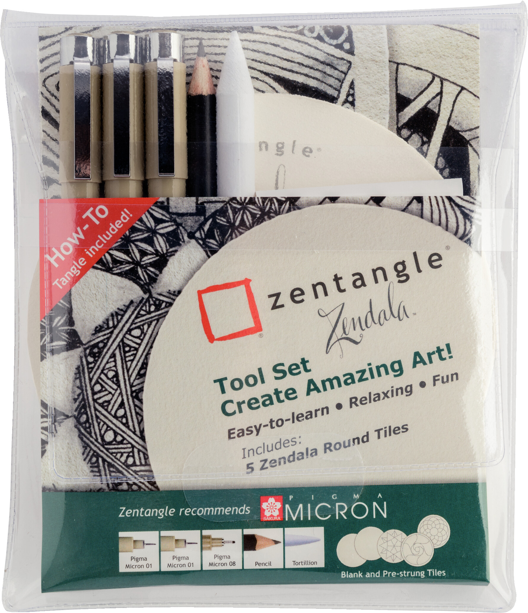Sakura Zentangle Zendala Toolset