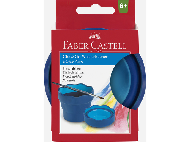 Watercup Clic & Go blauw