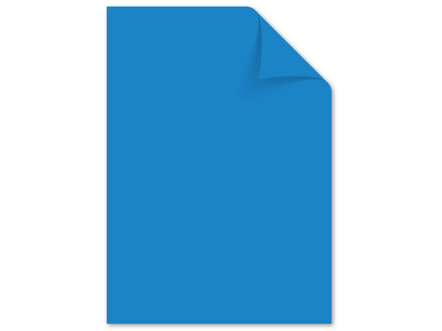 Papier Kangaro A4 120grs blauw pak 100 vel