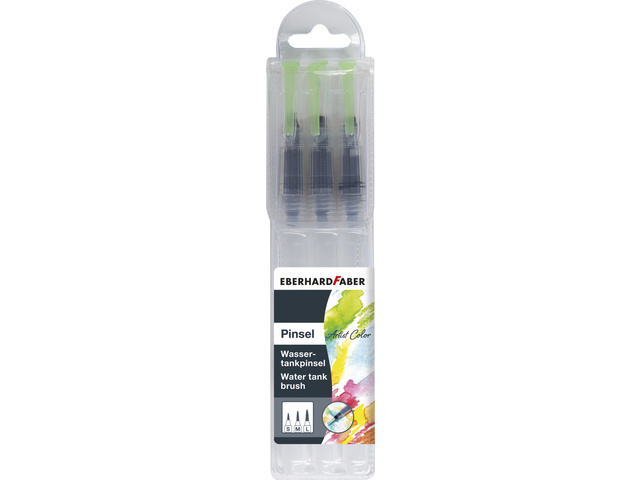 Waterpenseel set EFA 3 maten s, m, l