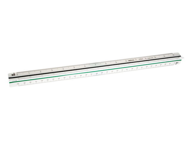 Schaalstok Aristo F bouwkunde lengte 30 cm