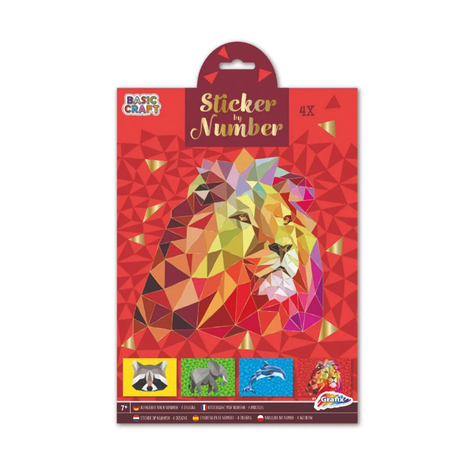 Sticker by Number – Dierenwereld vol kleur