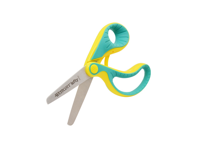 Schaar Westcott Ergo links junior soft grip linkshandig