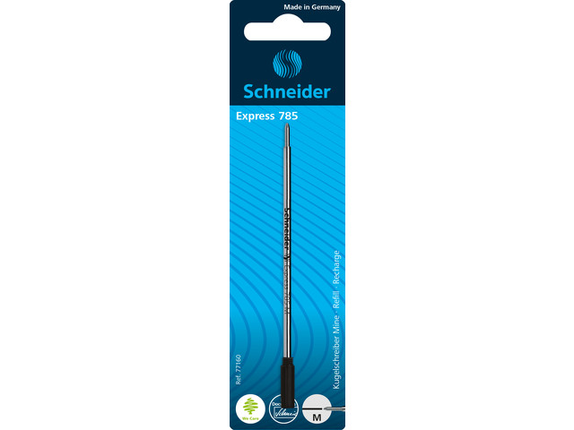 Vulling Schneider Express 785 Cross, M zwart, op blister