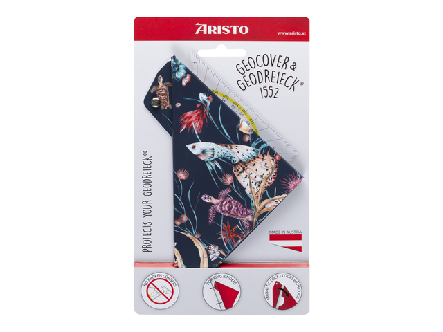 Geocover Aristo incl. geodrie- hoek 16cm Marine Life
