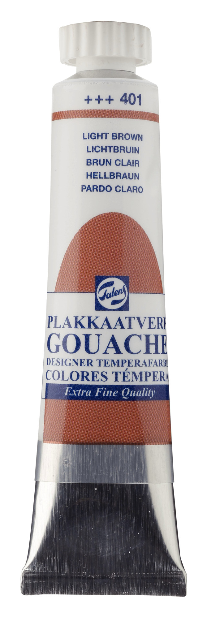 Talens Gouache Extra Fine Quality Tube 20 ml Lichtbruin 401