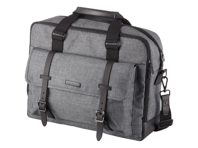 Laptoptas Lightpak TWYX 600d polyester grijs vak met
