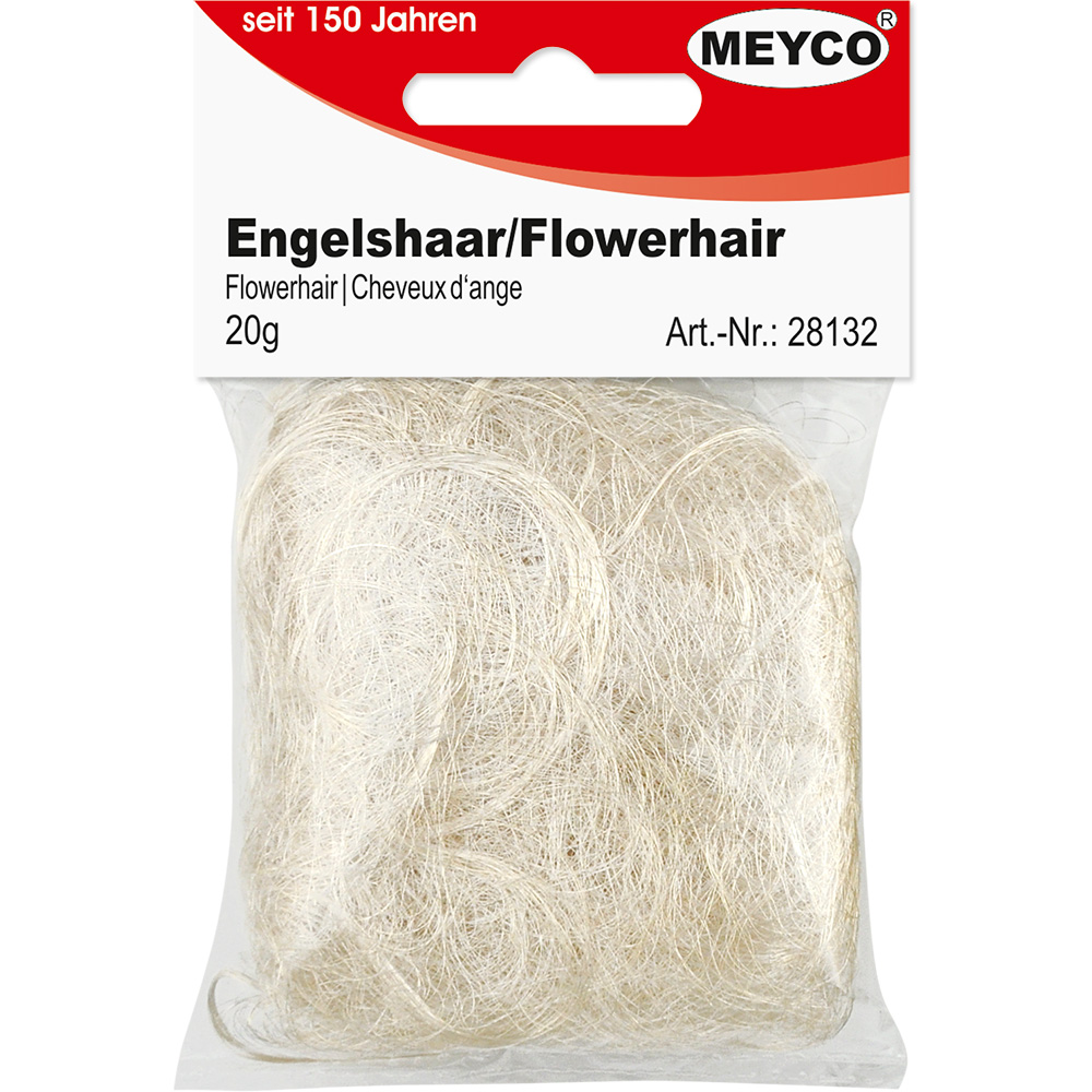 Meyco Engelenhaar zilver, 20g