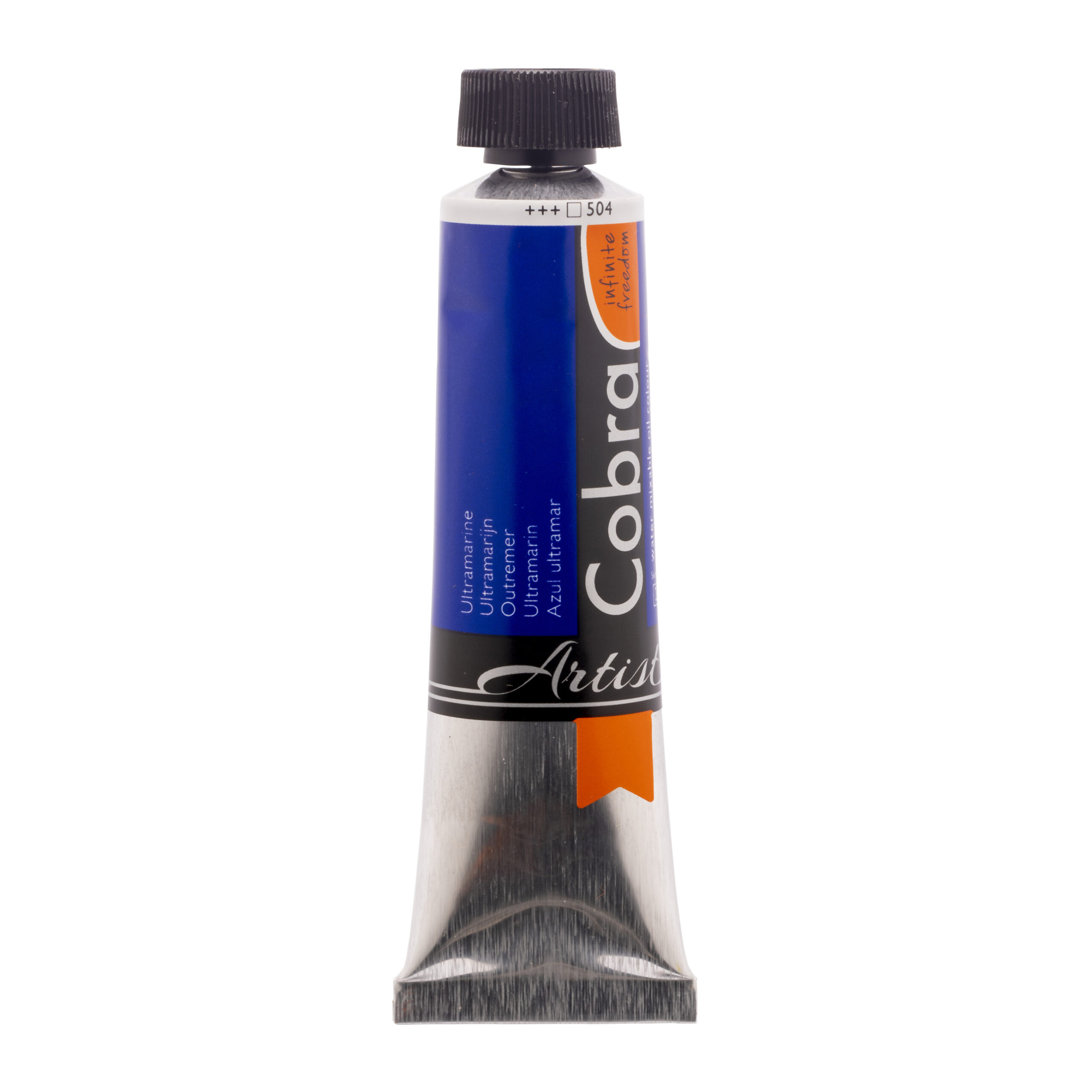 Cobra Artist Water Vermengbare Olieverf Tube 40 ml Ultramarijn 504