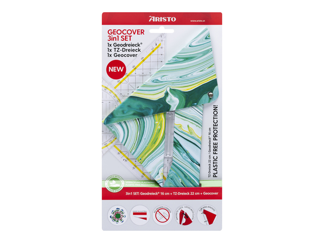 Geocoverset Aristo 3in1 Mystic green, 1 geocover, 1