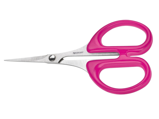 Silhouetschaar Westcott 10cm RVS kunststof grip