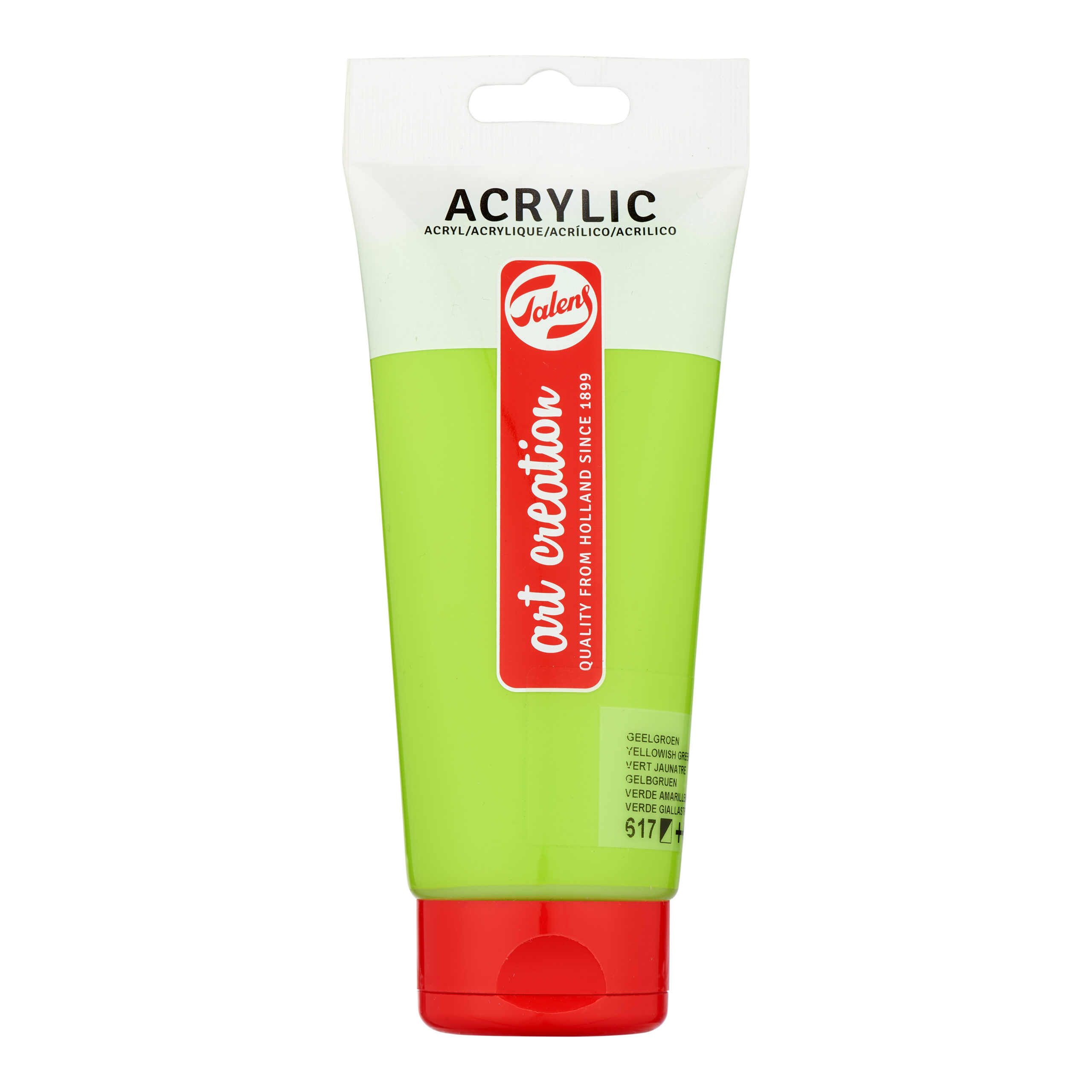 Talens Art Creation Acrylverf Tube 200 ml Geelgroen 617