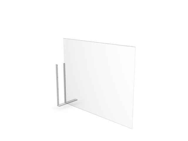 Scheidingswandsysteem ORGADES met sta-voet verbinding 90° - OR-TS08080-90L