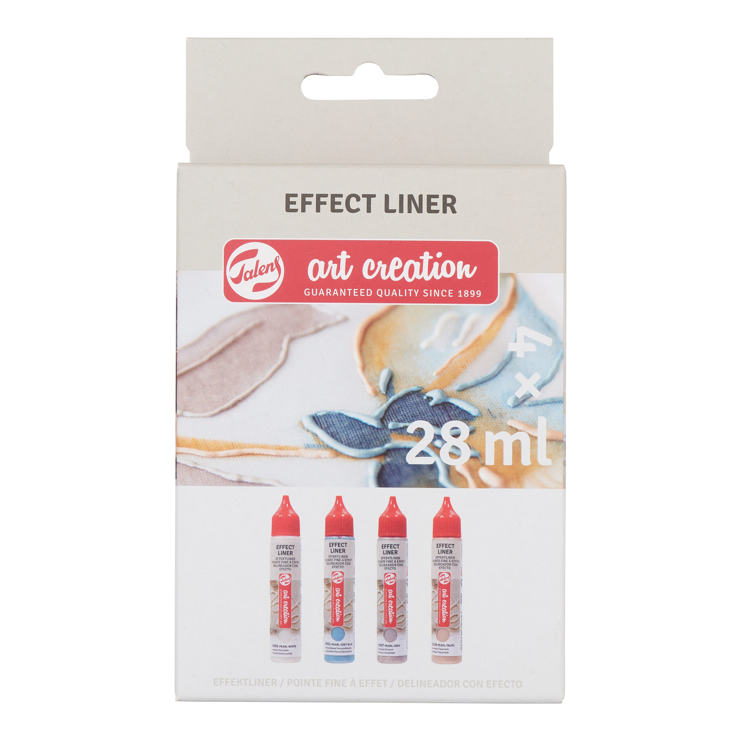 Talens Art Creation Effektliner Set 4 x 28 ml Specialties Parel
