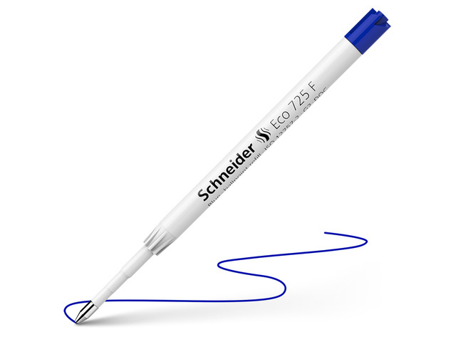 Balpenvulling Schneider Eco 725 F blauw