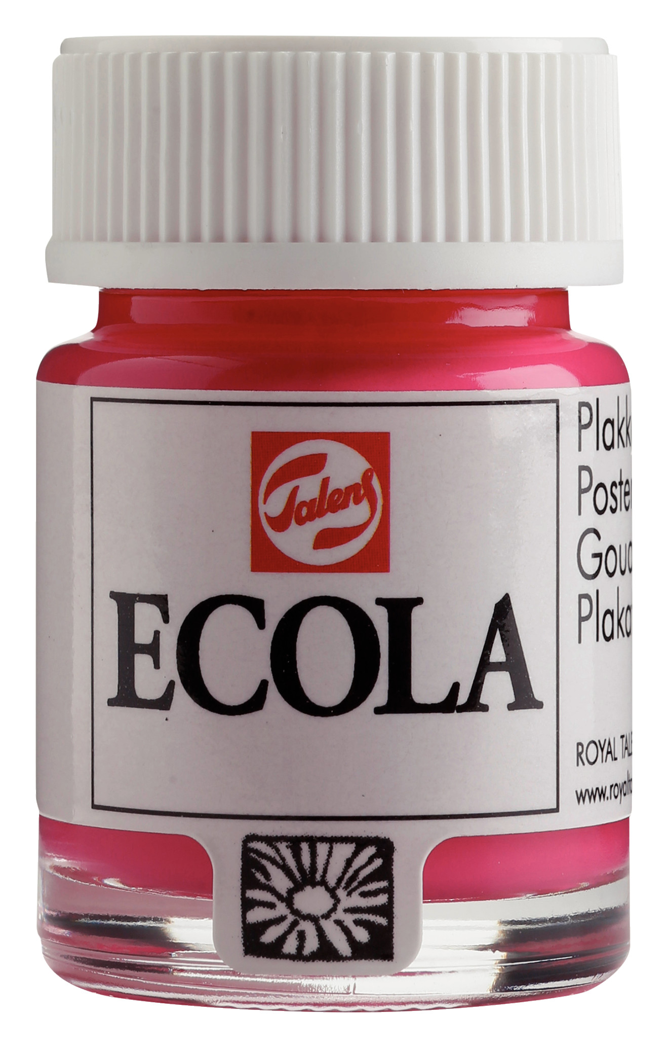 Ecola Plakkaatverf Fles 16 ml Tyrischroze 359