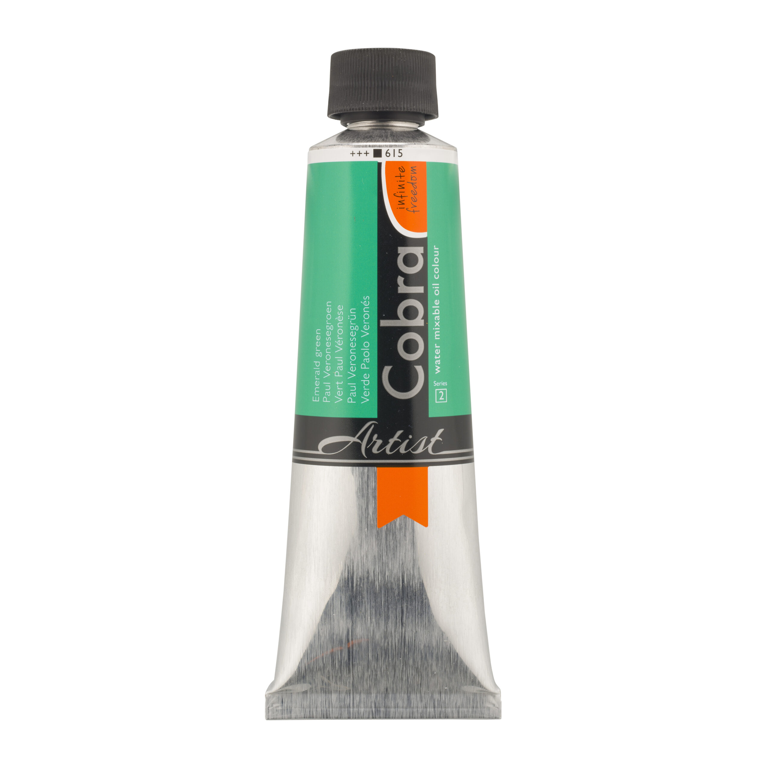 Cobra Artist Water Vermengbare Olieverf Tube 150 ml Paul Veronesegroen 615