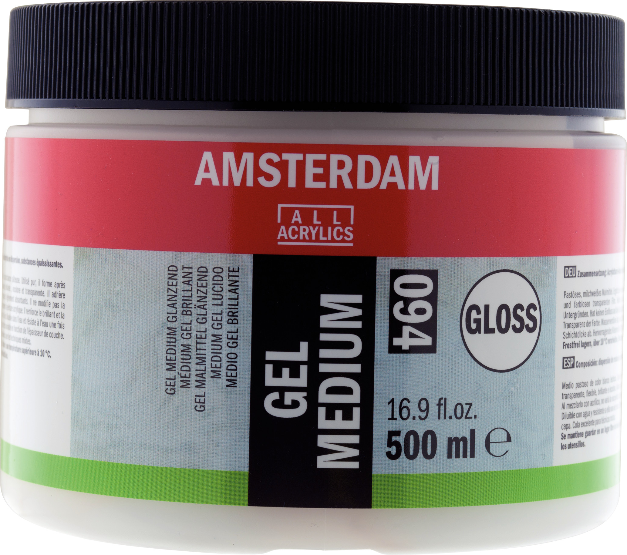 Amsterdam Gel medium glanzend 094 pot 500 ml