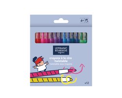 Lefranc Bourgeois Education Twistable Colour Pencils Set 12 pcs
