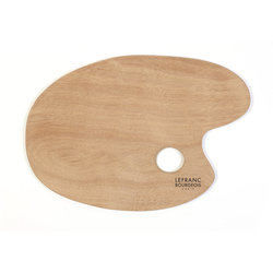 Lefranc Bourgeois Houten palet Ovaal 18x27cm
