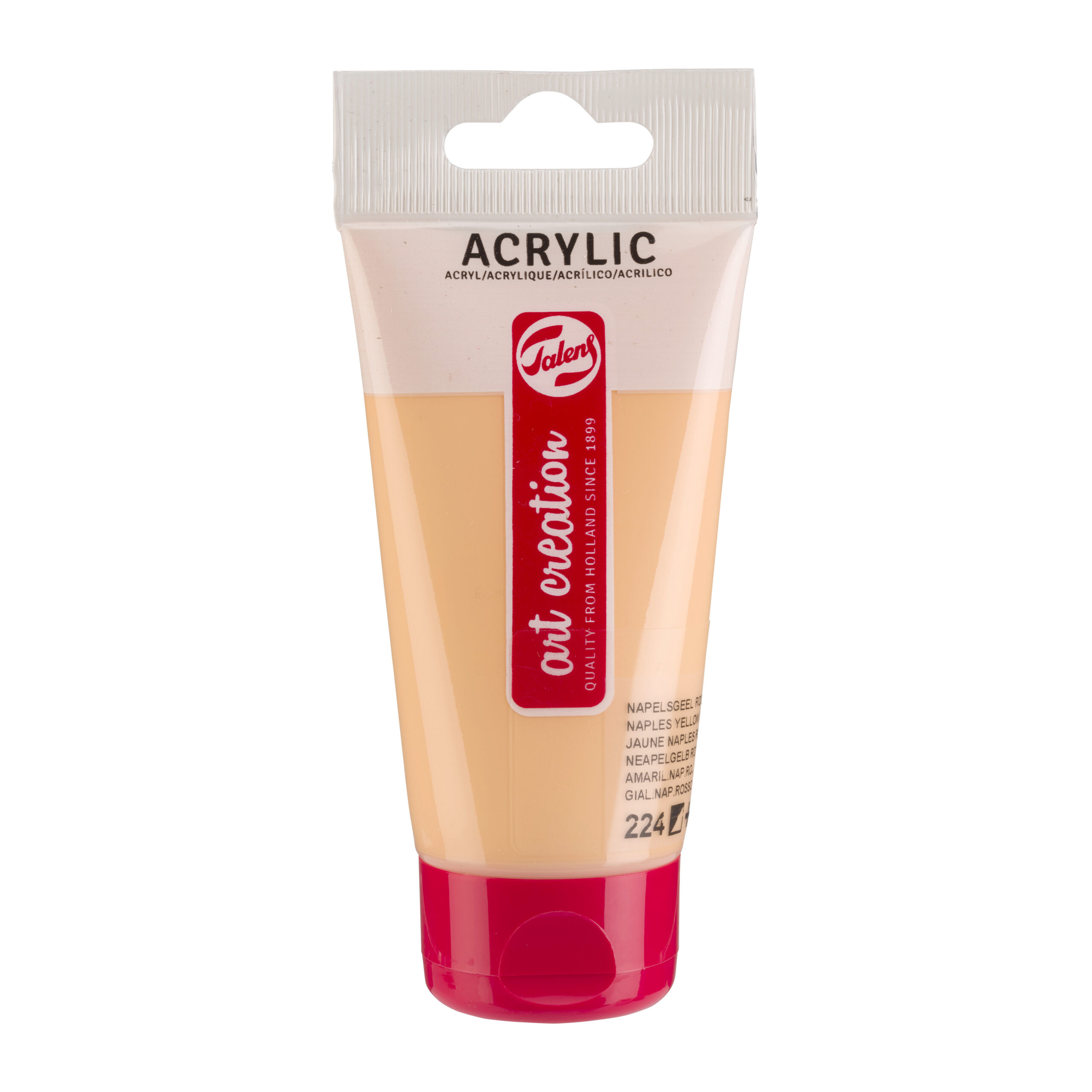 Talens Art Creation Acrylverf Tube 75 ml Napelsgeel Rood 224
