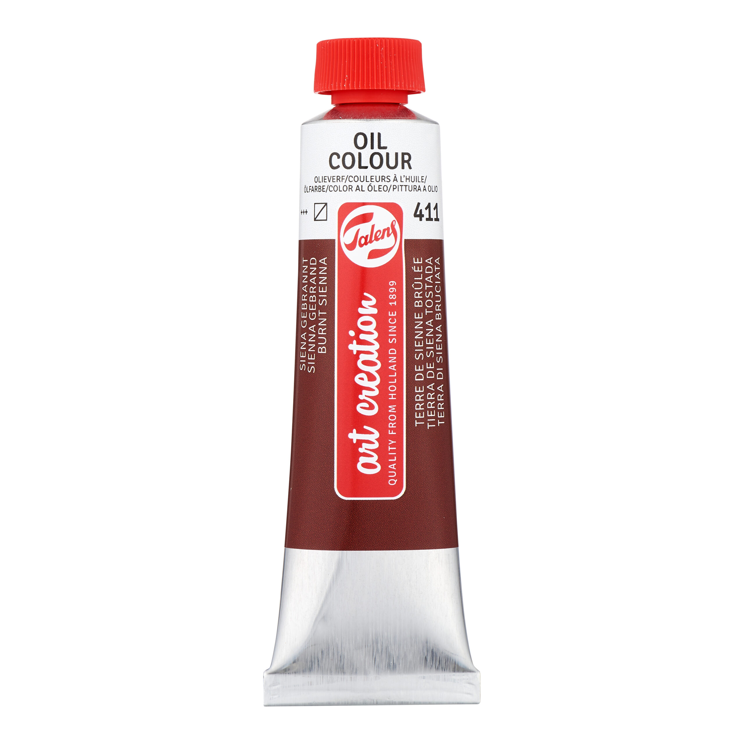 Talens Art Creation Olieverf Tube 40 ml Sienna Gebrand 411