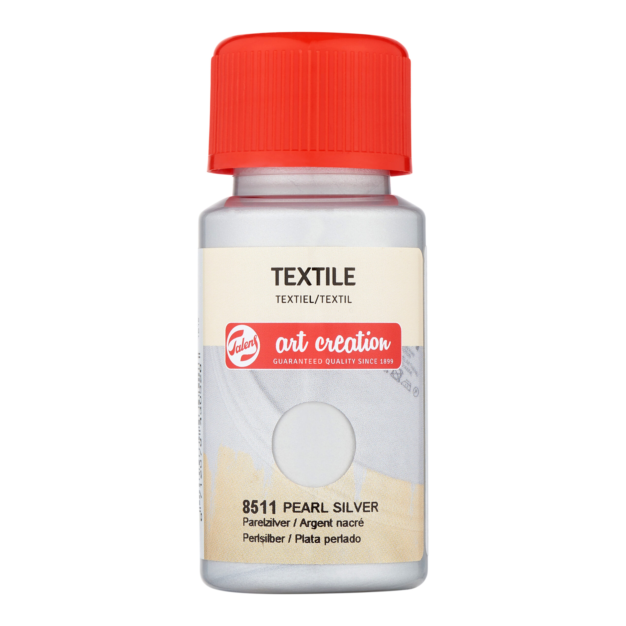 Talens Art Creation Textiel Fles 50 ml Parelzilver 8511
