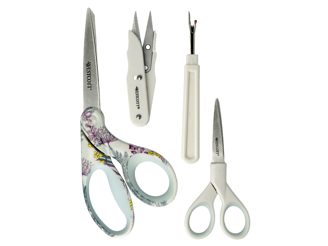 Naaiset Westcott 4dlg, stoffenschaar, silhouetschaar,