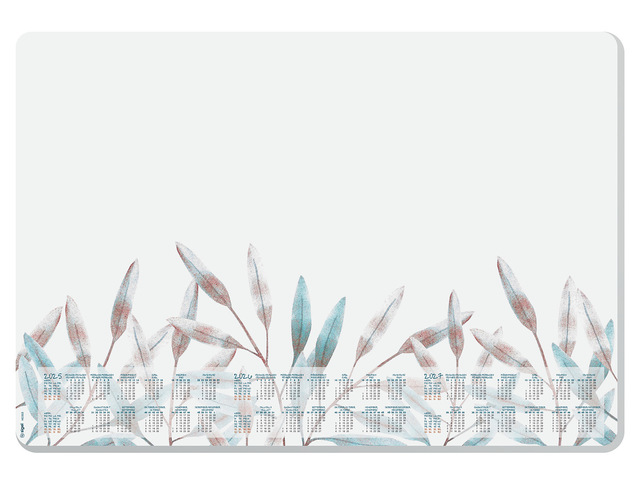 Designonderlegger Sigel Frosted Leaves 25/26/27 59,5x