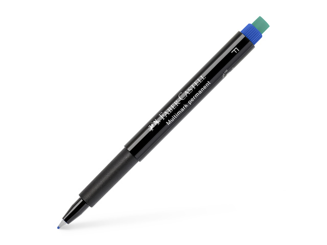 Marker FC Multimark permanent F blauw